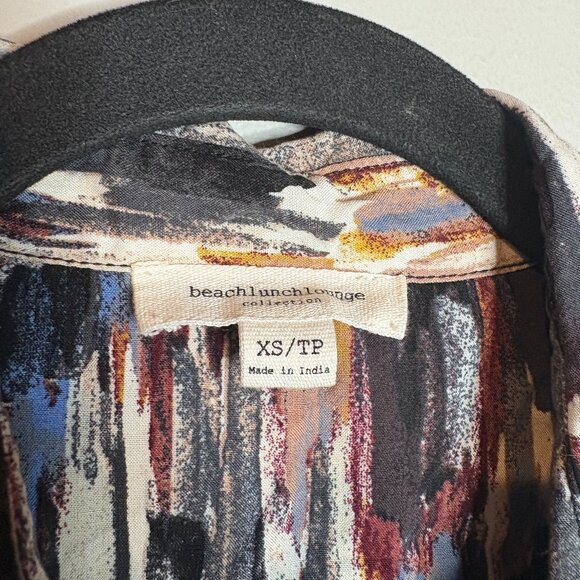 BeachLunchLounge boho patterned smocked tunic top - Picture 3 of 5